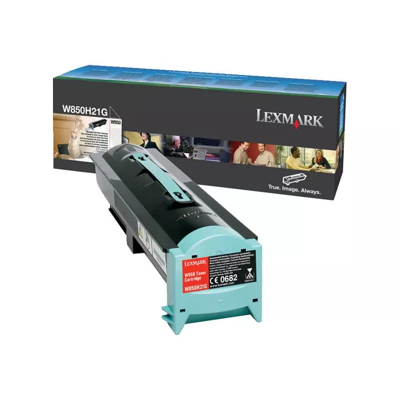 Cartucho de tóner negro de alta capacidad Lexmark serie W850 35K páginas