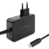 Cargador rápido turbo Qoltec PD 120W | 5-28V | 3-4.5A | USB-C | negro