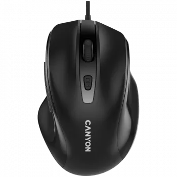 Ratón CANYON M-6 con cable negro