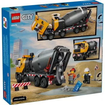 LEGO CITY 60478 Camión hormigonera