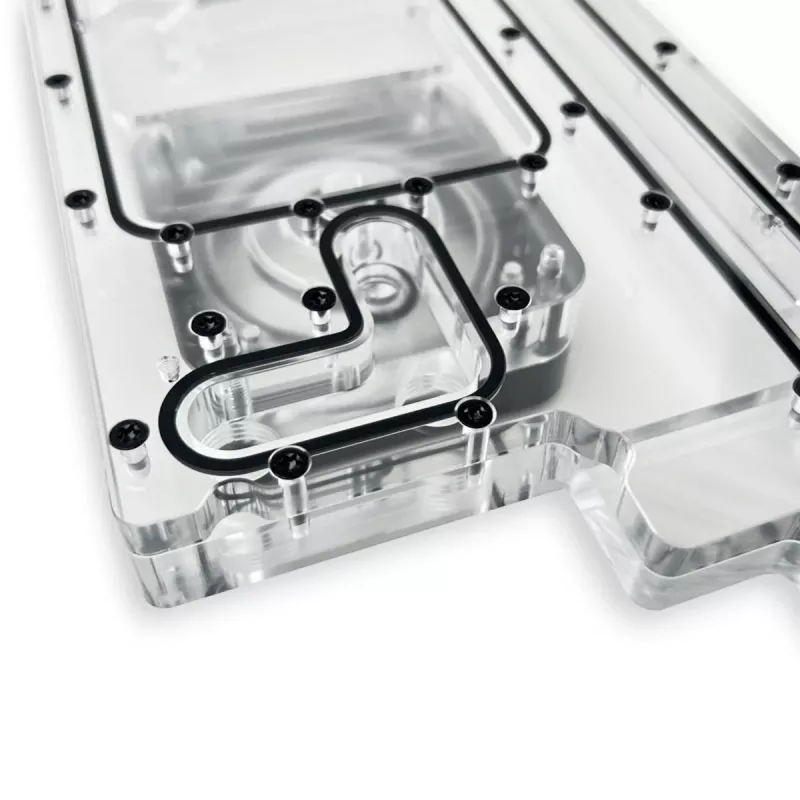 Stealkey Customs Distroplate para Fractal Design North D4 — depósito de acrílico (SW10099)