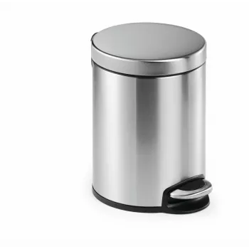 Cubo de pedal acero inoxidable 5 L