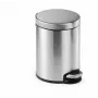 Cubo de pedal acero inoxidable 5 L