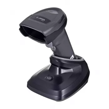 Lector de códigos de barras de mano Zebra DS2278 — escáner LED 1D/2D, Bluetooth y USB, Li‑Ion 2400 mAh, IP42, 214 g