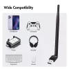 LogiLink USB - Adaptador Bluetooth 5.3 con antena, negro alcance: 150 m, conexión: conector USB-A, Bluetooth - 1 unidad (BT0067)