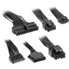 Rebel P15 850, fuente de alimentación para PC negra, 1x 12-Pin High Power GPU, 4x PCIe, gestión de cables, 850 vatios