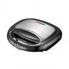 Sandwichera Emerio ST-120889 750 W negro plata