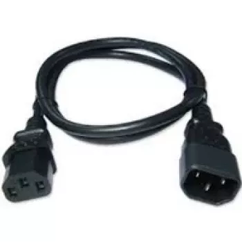 Zebra CS-CAB-IEC-L cable de alimentación negro 1 m conector hembra C13 conector hembra C14