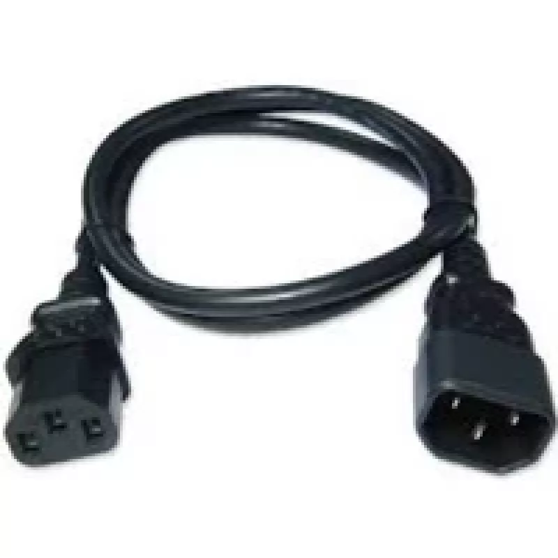 Zebra CS-CAB-IEC-L cable de alimentación negro 1 m conector hembra C13 conector hembra C14
