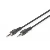 Cable de conexión de audio estéreo Digitus AK-510100-025-S