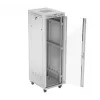 Lanberg FF01-6842-12SL armario rack de suelo de 19" 42U 600x800x2122 mm, puerta de cristal, LCD, flat pack, 1200 kg, IP20, gris