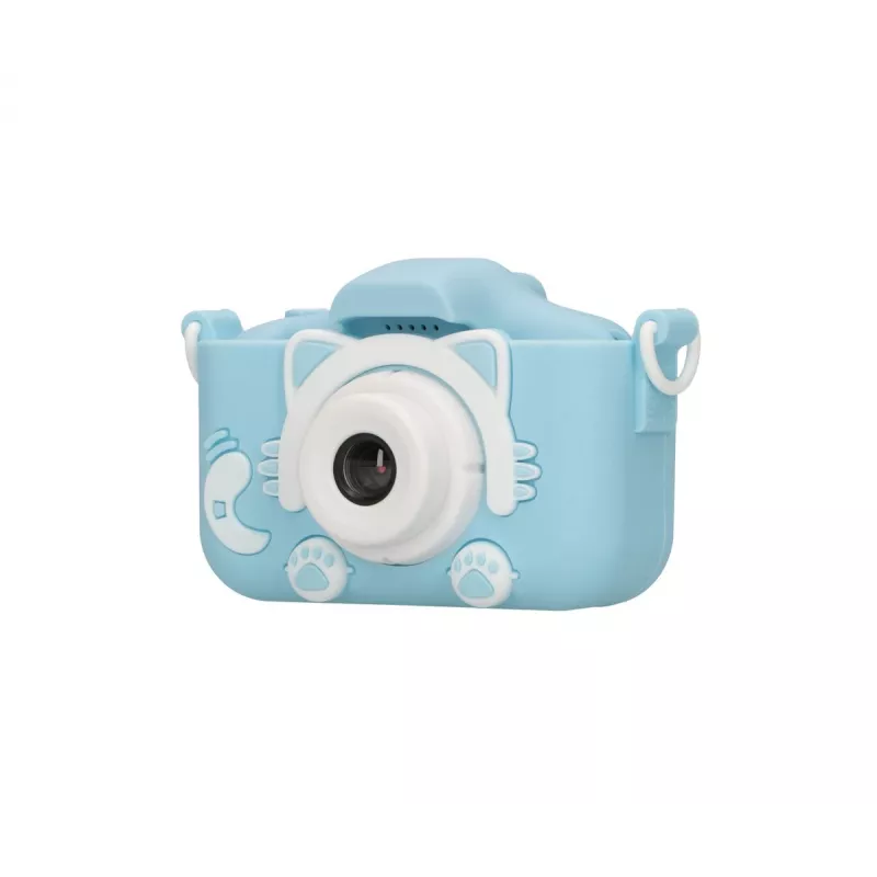 Cámara digital infantil Extralink H27 DUAL BLUE azul claro blanco
