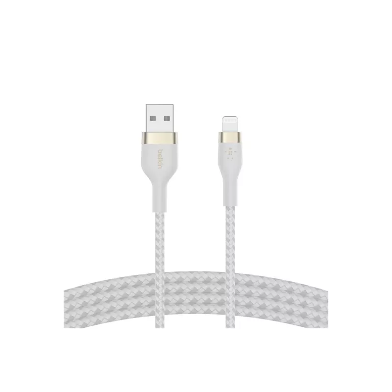 Cable Lightning Belkin CAA010BT2MWH 2m blanco