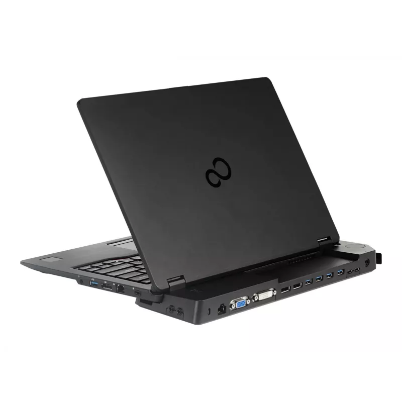 Estación de acoplamiento/replicador de puertos para portátil Fujitsu S26391-F1607-L109 docking negro