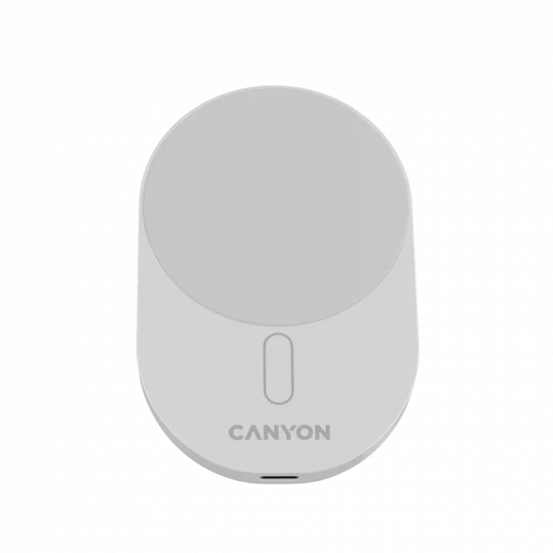 Cargador de coche CANYON OnGrip 105 15W Qi2 inalámbrico blanco
