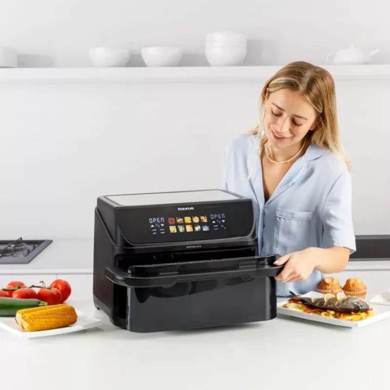 Freidora sin aceite con cesta larga y parrilla Taurus 973004000