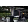 Estufa SUNRED Heater Flame Torch Gas | SFT15B | Calefactor de terraza | 12000 W | Negro
