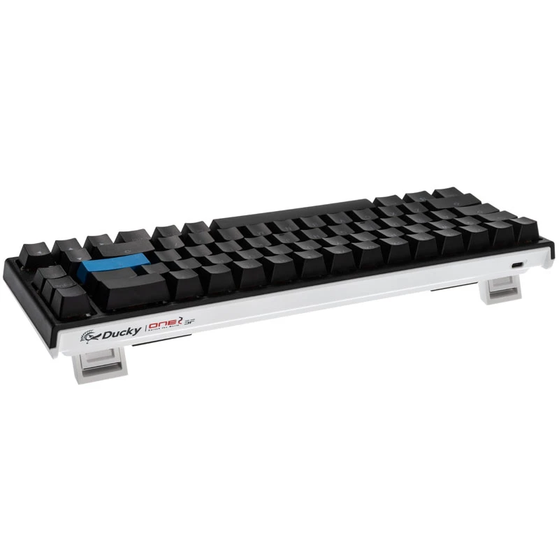 Teclado gaming Ducky One 2 SF, MX-Blue, RGB LED - negro (US)