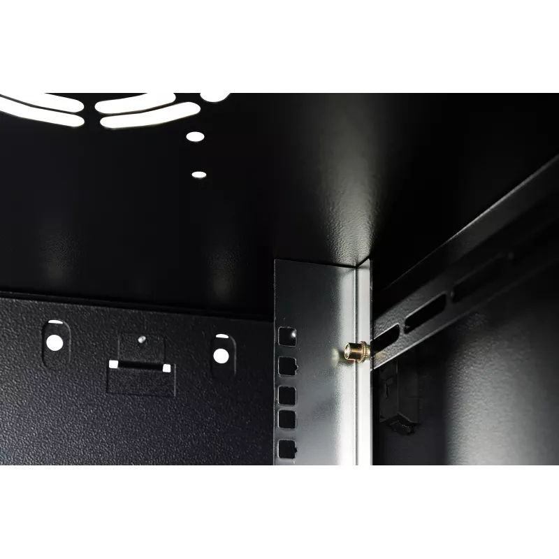 Armario de red de pared DIGITUS Dynamic-N 9HE 19 pulgadas 600x600 mm, IP20, cerradura con llave, sin montar