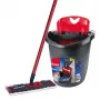 Vileda Ultramax set completo fregona y cubo, Gris