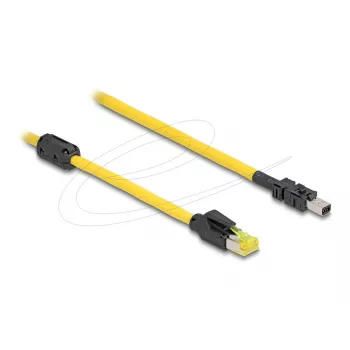 Cable de red DeLOCK 81252 negro amarillo 3 m Cat6