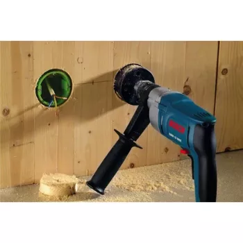 Taladro de columna Bosch 0 601 049 603 — 550 rpm, 550 W de potencia de entrada, 285 W de potencia de salida, 4 cm madera, 1,3 cm acero, 2,1 kg