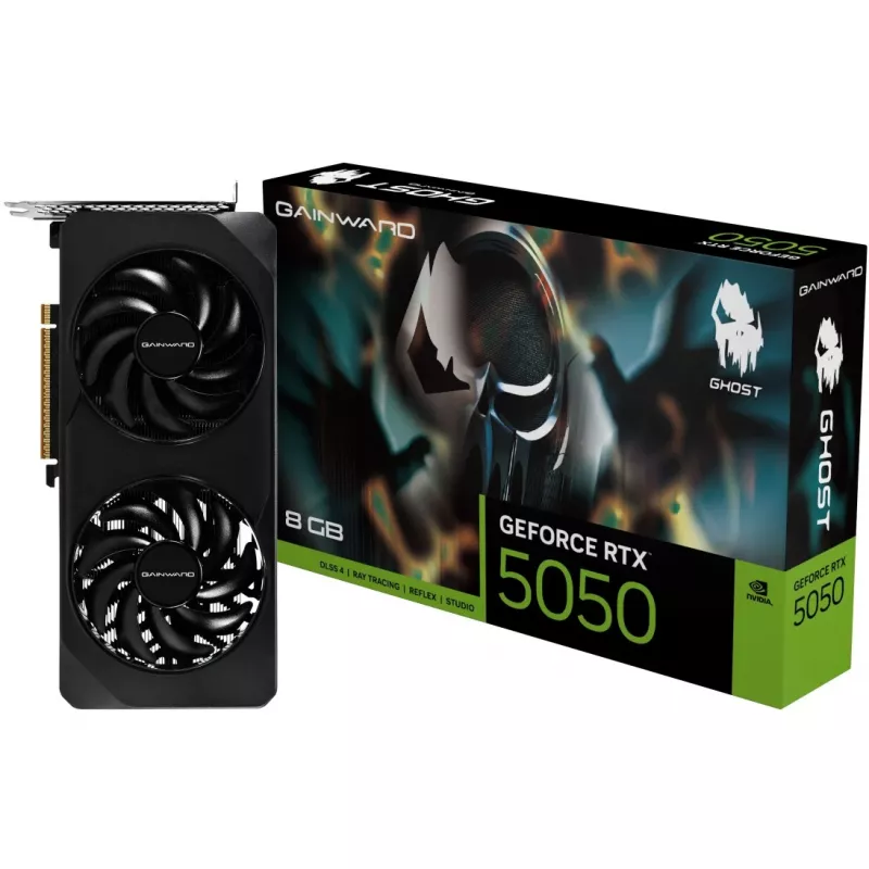 Gainward GeForce RTX 5050 Ghost 8GB GDDR6 tarjeta gráfica