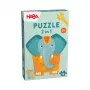 Puzle 2 en 1 elefante