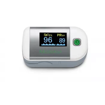 Medisana PM 100 Connect pulsioxímetro, gris/blanco