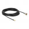 Cable coaxial DeLOCK 89466 10 m conector N macho conector SMA macho negro