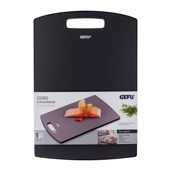 GEFU Levoro Tabla de cortar de cocina Rectangular Plástico Gris