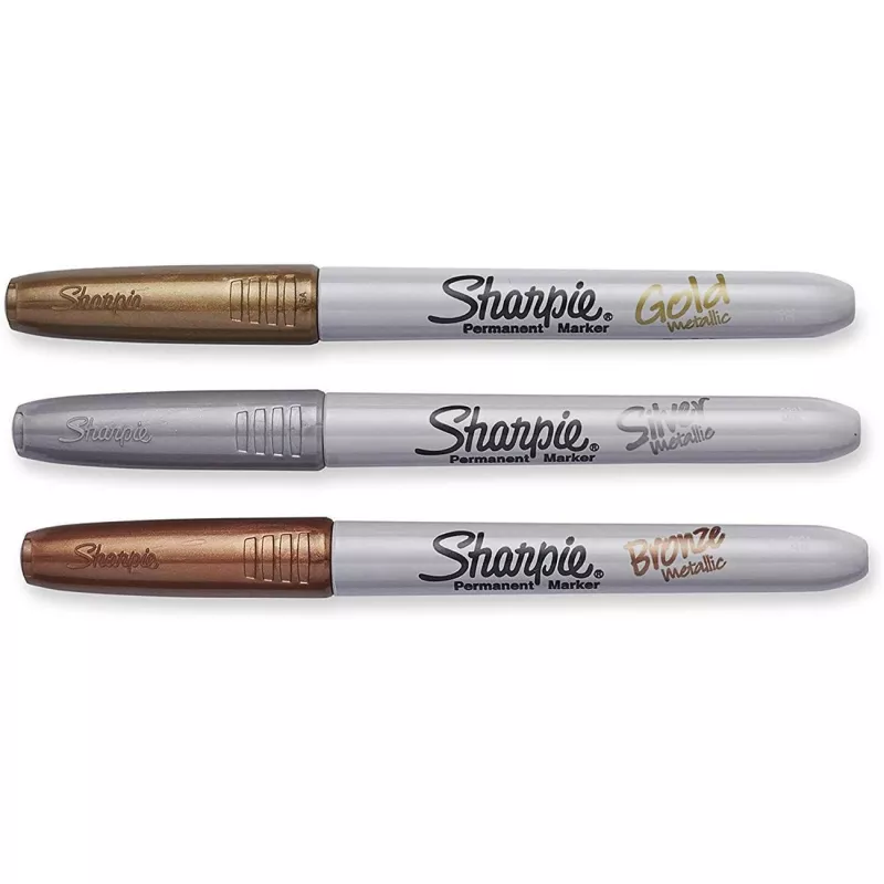 Rotulador punta fina Sharpie 1986006 bronce oro plata