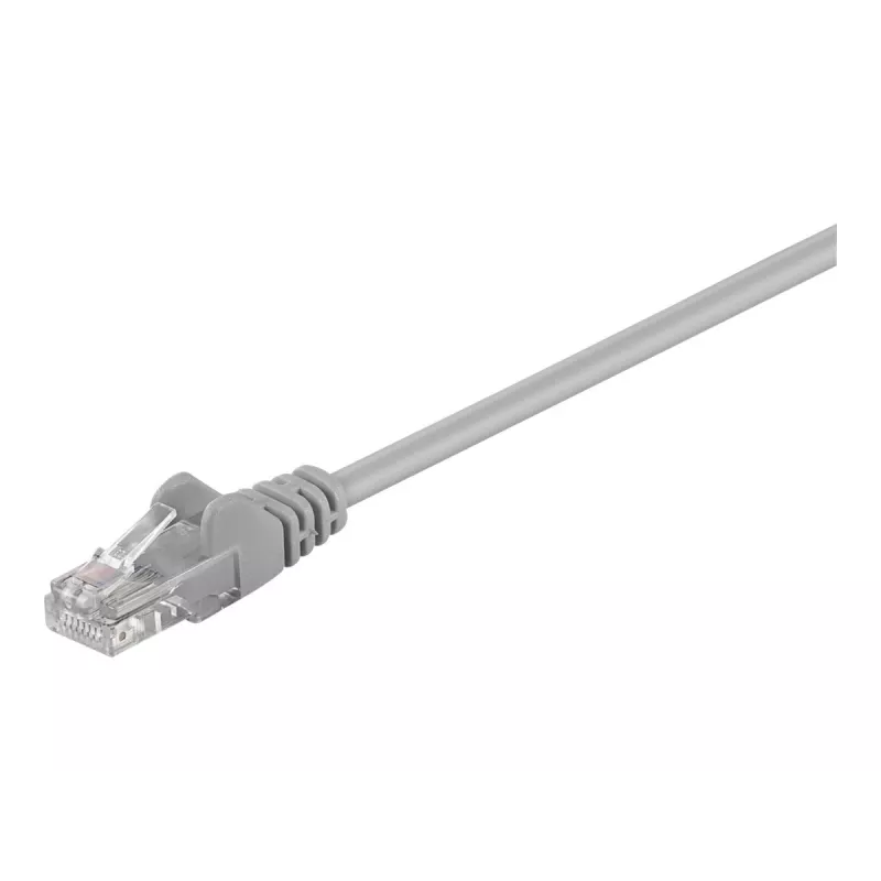 Cable de red Goobay 68362 RJ-45 Cat5e 20 m Gris