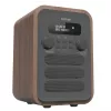 Denver DAB-48Gris radio digital personal gris, madera