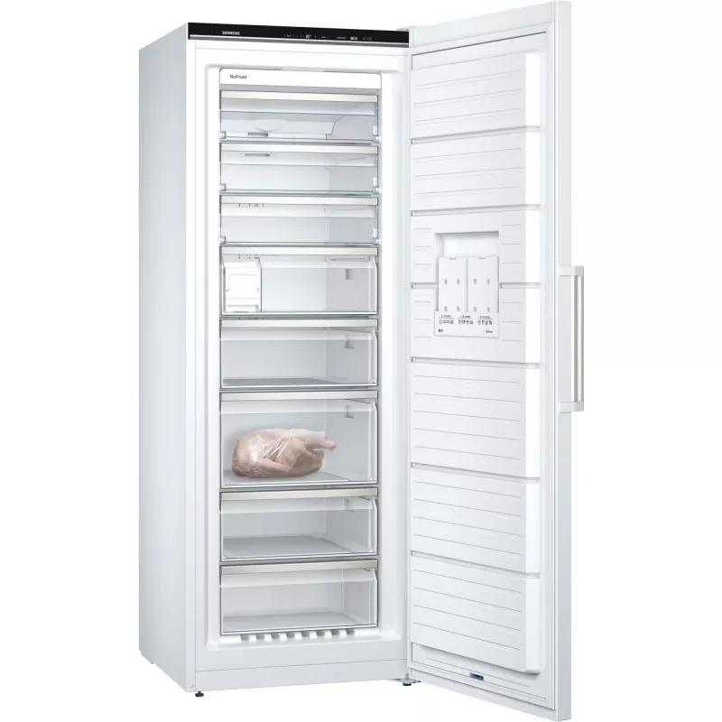 Siemens iQ500 GS58NAWCV congelador vertical congelador vertical independiente 366 L blanco