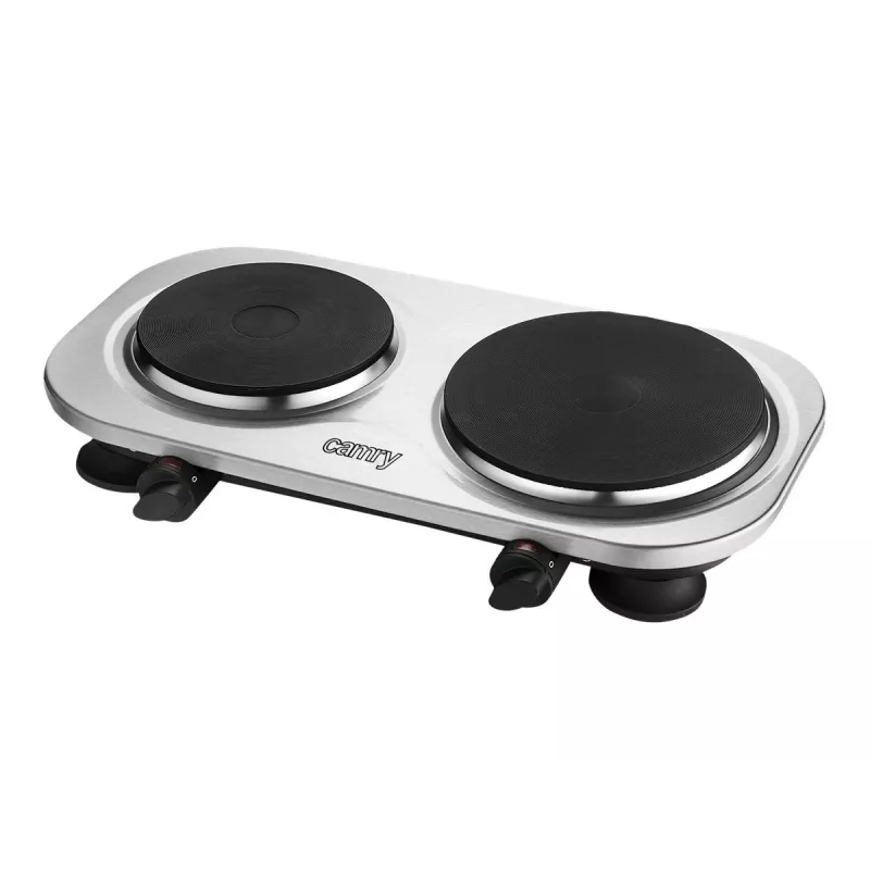 Camry CR 6511 Cocina Independiente Negro, Acero inoxidable Eléctrica