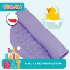 Alfombrilla de baño antideslizante Violeta