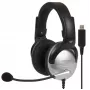Koss SB45 Headset USB con cable diadema para Oficina/Callcenter Negro, Plata