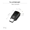 Adaptador de audio DAC USB-C LogiLink. USB-C/M a 3.5 Mm/H. Negro