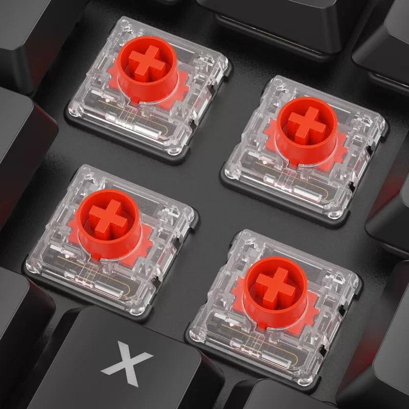Teclado gaming Sharkoon PureWriter W65 RF Wireless QWERTZ Alemán Negro