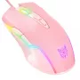 Ratón gaming ONIKUMA CW905 rosa USB