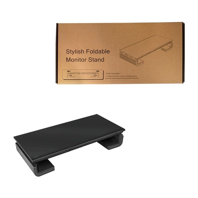 Soporte de sobremesa ergonómico para monitor, máx. 25 kg