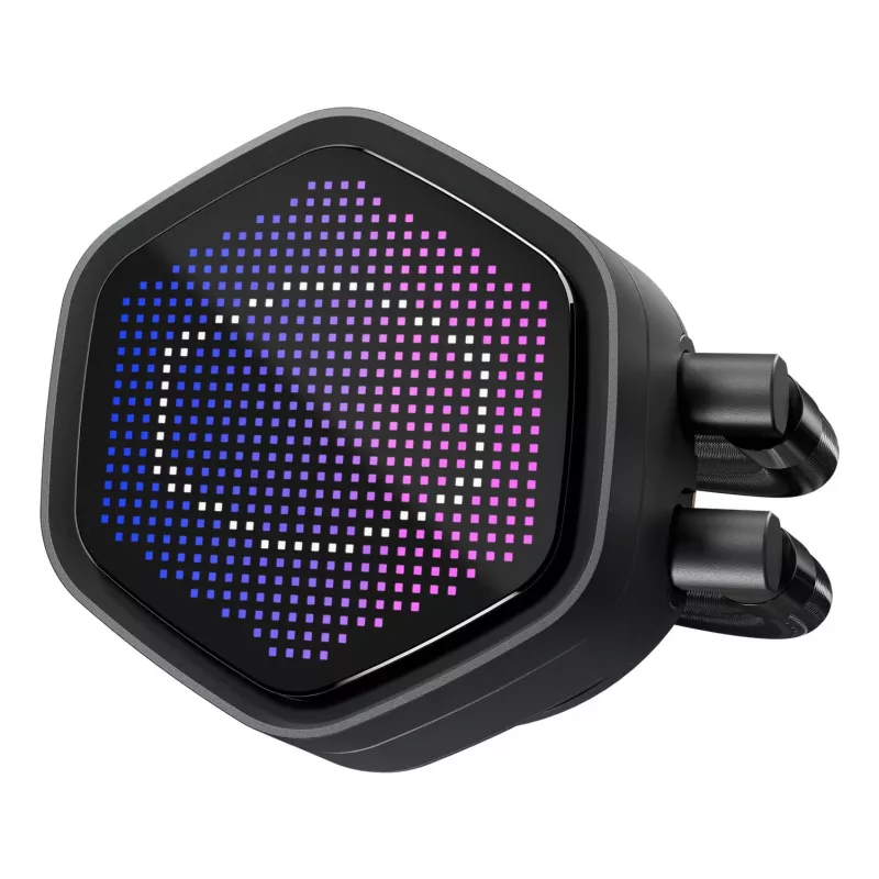 Refrigeración líquida para CPU Cooler Master MasterLiquid 240 Atmos II 240mm RGB, radiador de 240 mm, iluminación RGB