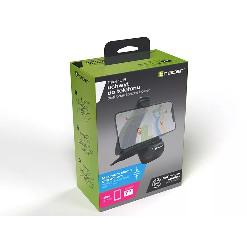 Soporte para móvil de coche Tracer U18