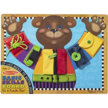 Tablero magnético de vestir de Spin Master Melissa & Doug — I Dress Up Board, juego de habilidad