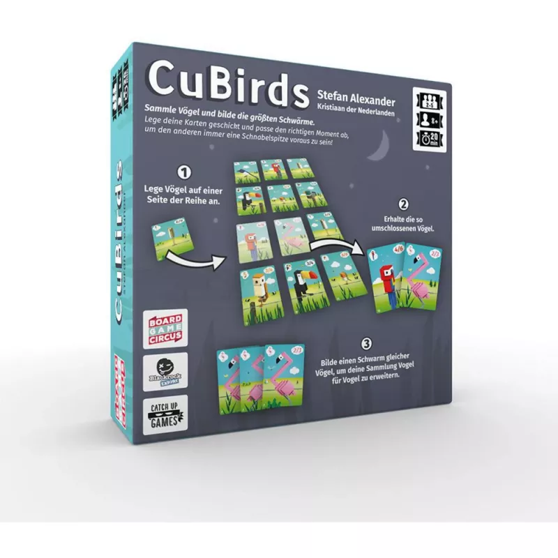 CuBirds, juego de mesa