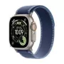 Smartwatch Apple Watch Ultra 3 GPS + Cellular 49 mm titanio natural con Trail Loop azul brillante