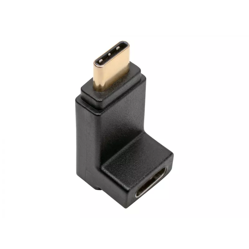 Tripp Eaton Tripp Lite Series adaptador convertidor USB-C a USB Type-C en ángulo recto M/H 10Gbps 3A - adaptador USB - 24 pines USB-C (M)