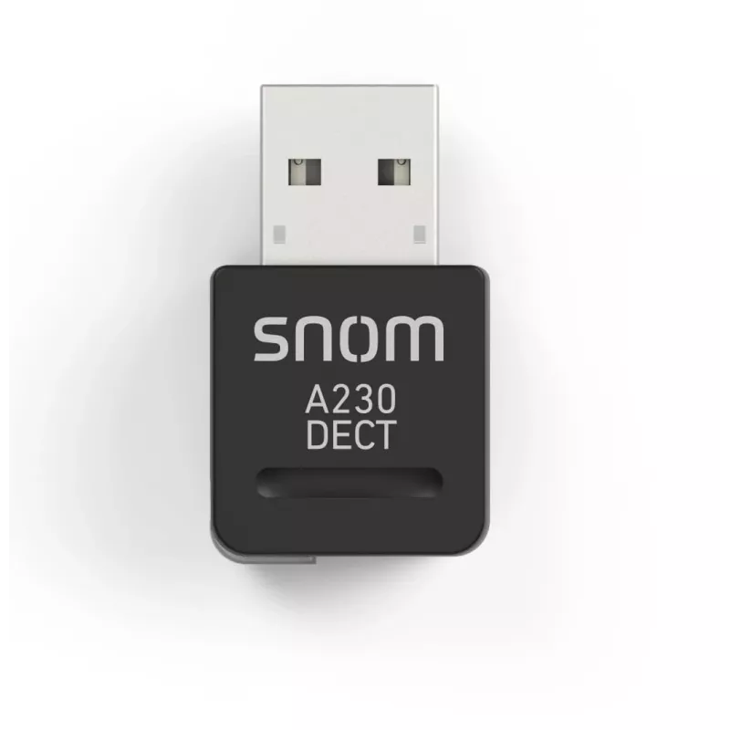 snom A230 DECT unidad flash USB - adaptador de red - USB2.0 - DECT (4386)