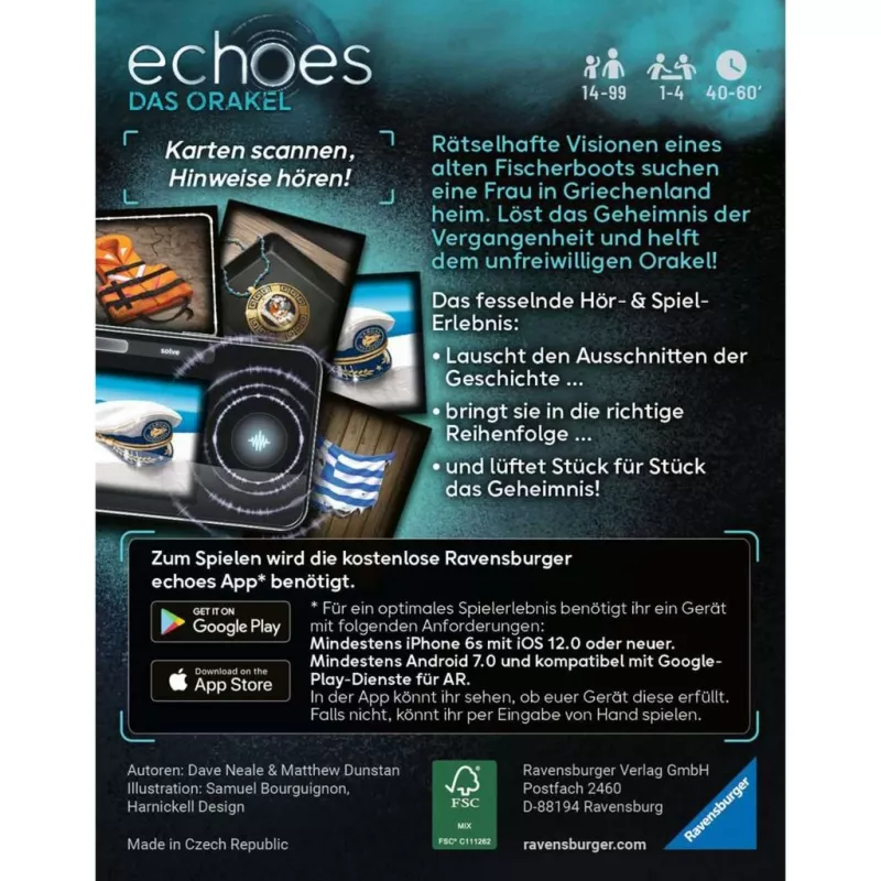 echoes Das Orakel, juego familiar